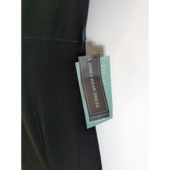 NEW Jones New York Velvet Empire Waist Gown Size 14 - Picture 3 of 9